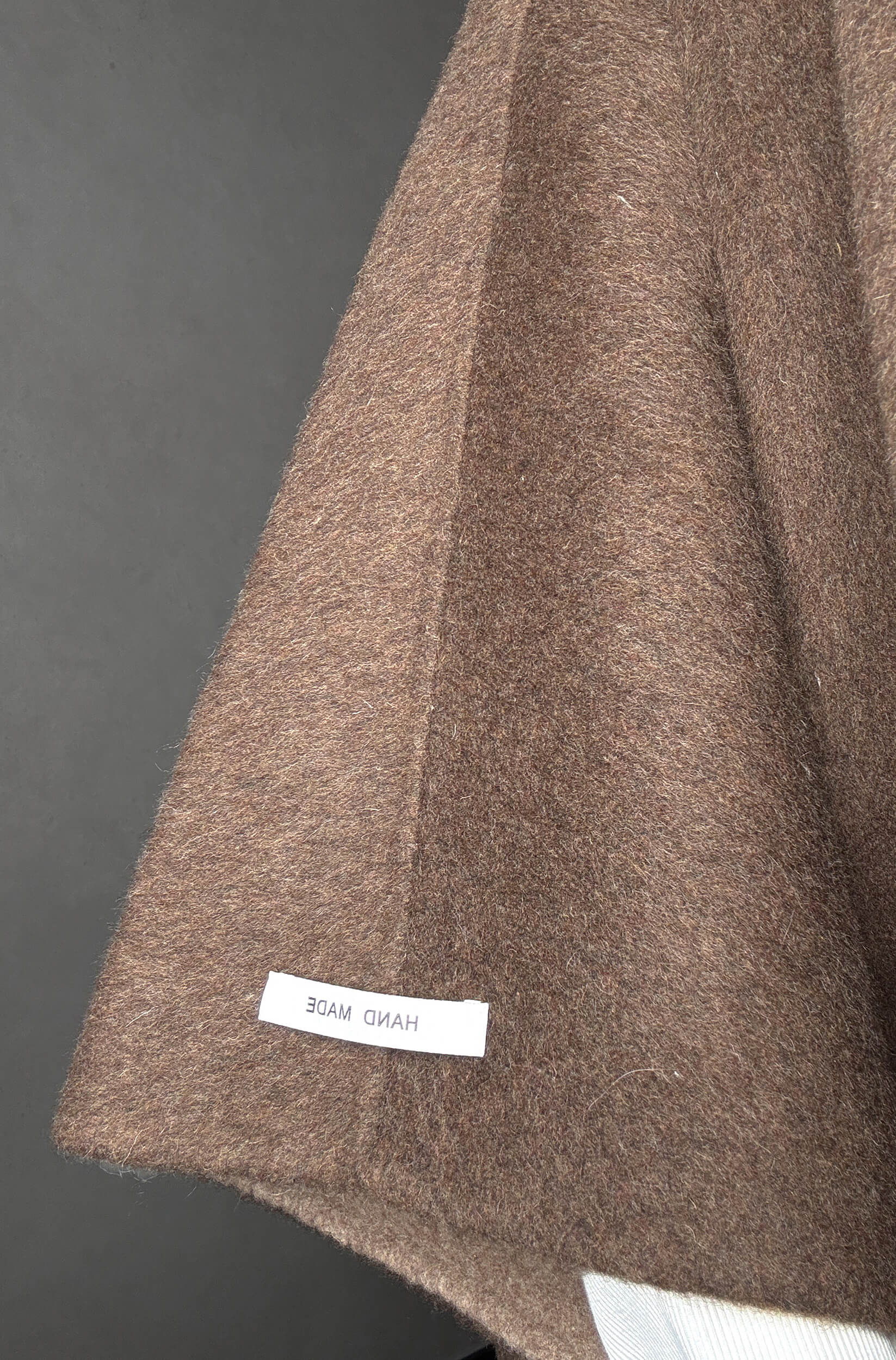 Kurtka dwustronna z dodatkiem kaszmiru Verona - taupe - obrazek 3