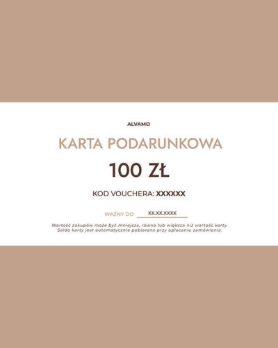 Karta podarunkowa - 100 zł