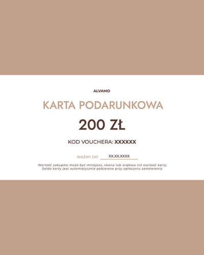 Karta podarunkowa - 200 zł