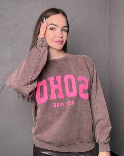 Bluza Triest - brązowa